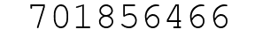 Number 701856466.