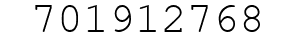 Number 701912768.