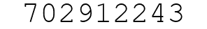 Number 702912243.