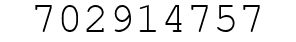 Number 702914757.