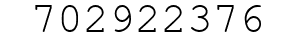 Number 702922376.