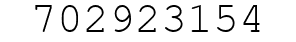 Number 702923154.