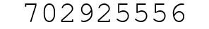 Number 702925556.