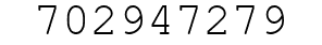 Number 702947279.