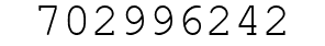Number 702996242.