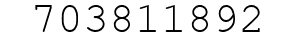 Number 703811892.