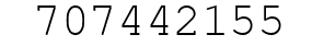 Number 707442155.