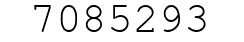 Number 7085293.