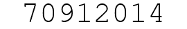 Number 70912014.