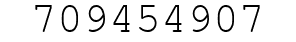 Number 709454907.