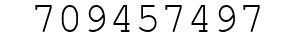 Number 709457497.