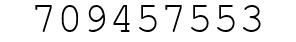Number 709457553.