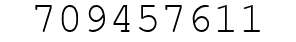Number 709457611.