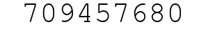 Number 709457680.