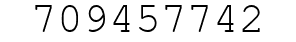 Number 709457742.
