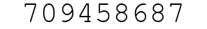 Number 709458687.