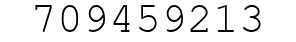 Number 709459213.