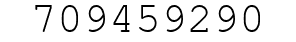 Number 709459290.