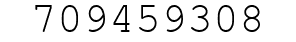 Number 709459308.