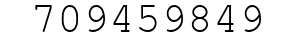 Number 709459849.