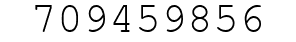 Number 709459856.