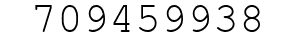 Number 709459938.