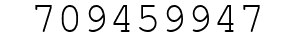 Number 709459947.