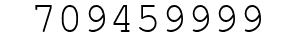 Number 709459999.