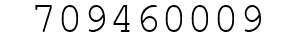 Number 709460009.