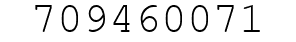 Number 709460071.