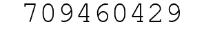 Number 709460429.
