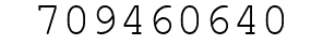 Number 709460640.