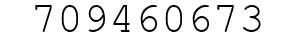 Number 709460673.
