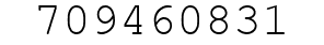 Number 709460831.
