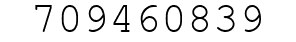 Number 709460839.