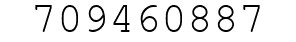Number 709460887.