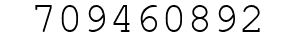 Number 709460892.