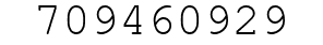 Number 709460929.