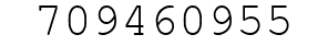 Number 709460955.