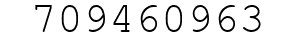 Number 709460963.