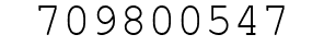 Number 709800547.