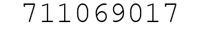 Number 711069017.