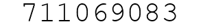 Number 711069083.
