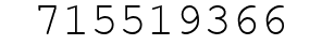 Number 715519366.