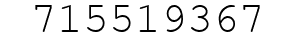 Number 715519367.