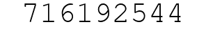 Number 716192544.