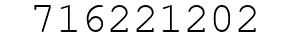 Number 716221202.