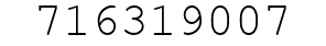 Number 716319007.