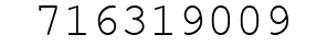 Number 716319009.