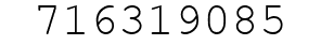Number 716319085.